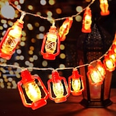 levne USB String světla-20/40 led retro světelný řetěz světla do ložnice ložnice zahradní festival domácí interiérový ramadánový festival dekorace mini petrolejový řetěz (teplé světlo)