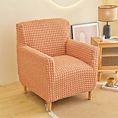 levne Cover Futon Sofa-potah na křeslo vana potah na křeslo žakár ve tvaru T do obývacího pokoje ložnice kancelář elastické potahy na pohovku pro jednu pohovku domácí barový pult