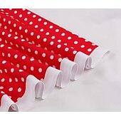 cheap Dresses-Retro Vintage 1950s Dress Swing Dress Polka Dot Women&#039;s Carnival Masquerade Daily Wear Bachelorette Party Adults&#039; Dress Homecoming Dresses