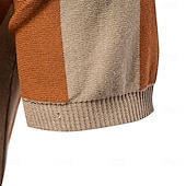 economico Polo Elite da Uomo-Per uomo Polo Maglione polo lavorato a maglia Formale Lavoro Collo ripiegato Manica Corta Confortevole Stile Vecchio Denaro A righe Strisce verticali Stripe-Trim Righe Primavera Nero Giallo Blu marino