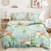 cheap 100% Cotton-Farmhouse Style Duvet Cover 3-Piece Set 100% Cotton or Polyester Super Soft Skin Friendly Long Lasting