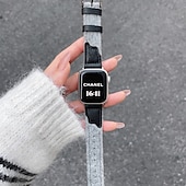 abordables correas de reloj de manzana-Bucle en Solo Loop Compatible con Apple Watch Correa 38mm 40mm 41mm 42mm 44mm 45mm 49mm Bonito Ajustable Cuero Sintético correa de repuesto para iwatch Ultra 2 Series 9 8 7 SE 6 5 4 3 2 1