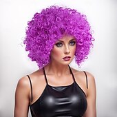 economico Parrucche trendy sintetiche-Parrucche sintetiche Yaki liscia Con frangia A macchina Parrucca Corto Oro chiaro Violetto Marrone chiaro Marrone scuro A1 Capelli sintetici Per uomo Biondo
