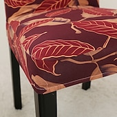 cheap Dining Chair Cover-Arrival Super Fit Stretch Removable Washable Short Dining Chair Protector Cover Seat Slipcover for Hotel Dining Room Ceremony Banquet Wedding Party