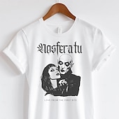tanie Grafika postaci z kreskówek i filmów-Nosferatu Wampir Drakula Koszulkowy Koszulka Charakter Graficzny Na Męskie Damskie Dla obu płci Dla dorosłych Bal maskowy Tłoczenie na gorąco Codzienne