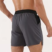 baratos shorts ativos masculinos-Homens calções atléticos Shorts de moletom Shorts de Corrida Shorts de Academia Bolsos Com Cordão Cintura elástica Tecido Conforto Curto Esportes Diário Para Noite Moda Casual Verde Claro Vermelho
