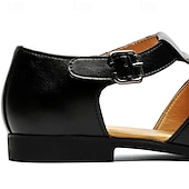 preiswerte Kleidungs-Sandalen-Schwarze Fischersandalen aus Kunstleder für Herren mit Schnallenriemen und Aussparungsdesign, stilvoll und bequem für die Freizeit, den Outdoor- und Sommergebrauch