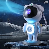 お買い得  スターギャラクシープロジェクターライト-Bluetooth 星空プロジェクター – 宇宙飛行士 &amp;馬が走る夜の光、まばゆい雰囲気のランプ