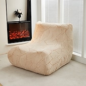 baratos Capa do sofá futon.-Capa elástica para sofá sem braços, 1 peça, capa para sofá preguiçoso, relaxante, capa elástica para sofá simples, capa de almofada para sala de estar, casa