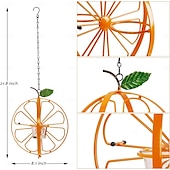 baratos observação de pássaros e vida selvagem no quintal-alimentador de pássaros oriole para geléia ao ar livre e laranjas, alimentador de pássaros de geléia de oriole de frutas laranja, recipiente de geléia de uva para beber pendurado em metal para jardim