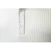 economico Maglietta casual Henley-Per uomo Maglia Henley Maglietta Top a Maglia a Coste Canotta Muscolare Manica Corta Tinta unica Semplice Maglieria Casual Bottoni Striscia di fossa Henley Vacanza Casuale Quotidiano Estate Primavera
