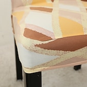 cheap Dining Chair Cover-Arrival Super Fit Stretch Removable Washable Short Dining Chair Protector Cover Seat Slipcover for Hotel Dining Room Ceremony Banquet Wedding Party