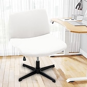 ieftine Futon Sofa Cover-Huse pentru scaun fără brațe, huse moale pentru scaun de birou, rezistente la zgârieturi de pisică