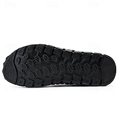 economico Sandali casual-Per uomo Sandali Scarpe fatte a mano Pelle crosta Traspirante Comodo Antiscivolo Con lacci intrecciali Giallo-marrone Nero Marrone