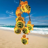 abordables Guirlandes lumineuses à piles-Guirlande lumineuse à 1,5 m avec 10 LED en forme de requin et de tortue, luminaire décoratif à piles, idéal pour la maison, la chambre à coucher, le bord de mer, les fêtes, les vacances