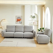 baratos Cobertura de Sofa-capa de sofá reclinável antiderrapante massagem capa de sofá preguiçoso menino capa de sofá de assento único com tudo incluído capas de poltrona