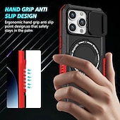 levne Pouzdra pro iPhone-telefon Carcasă Pro iPhone 16 Pro Max Plus iPhone 15 Pro Max Plus iPhone 14 13 12 11 Pro Max Plus Zadní kryt se stojánkem Magnetické Podpora bezdrátového nabíjení Retro PC