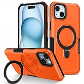 Недорогие Чехлы для iPhone-телефон Кейс для Назначение iPhone 16 Про Макс Плюс Айфон 15 Про Макс Плюс iPhone 14 13 12 11 Pro Max Plus Кейс на заднюю панель со стендом Защита от удара Ретро ТПУ