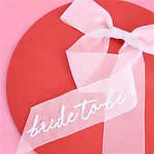 abordables Accesorios-Pinza para el cabello de una sola capa con lazo de novia grande y elegante con perlas falsas, cinta de tul de estilo dulce, accesorio de velo de novia de cuento de hadas de moda para uso diario