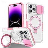 levne Pouzdra pro iPhone-telefon Carcasă Pro iPhone 16 Pro Max Plus iPhone 15 Pro Max Plus iPhone 14 13 12 11 Pro Max Plus Zadní kryt se stojánkem Magnetické Podpora bezdrátového nabíjení Retro PC