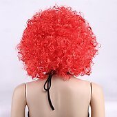 economico Parrucche trendy sintetiche-Parrucche sintetiche Yaki liscia Con frangia A macchina Parrucca Corto Oro chiaro Violetto Marrone chiaro Marrone scuro A1 Capelli sintetici Per uomo Biondo