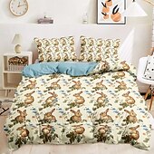 cheap 100% Cotton-Farmhouse Style Duvet Cover 3-Piece Set 100% Cotton or Polyester Super Soft Skin Friendly Long Lasting