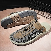 economico Infradito da Vacanza-sandali sportivi da uomo per l&#039;aria aperta, design con lacci regolabili con rete traspirante e suola resistente per escursioni, passeggiate e avventure estive