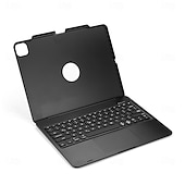 baratos Capa iPad-Tábua Capa da Caixa Para Apple 12,9 2018 Com Teclado Anti-poeira Antichoque Plástico