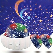 baratos Lâmpada de Projetor &amp; projetor laser-1 conjunto de 3 lâmpadas de projeção temáticas de noite estrelada - luz noturna multicolorida com rotação de 360 graus, design de dinossauro e unicórnio, adequado para teto de quarto, luz criativa