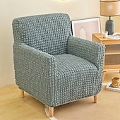 levne Cover Futon Sofa-potah na křeslo vana potah na křeslo žakár ve tvaru T do obývacího pokoje ložnice kancelář elastické potahy na pohovku pro jednu pohovku domácí barový pult