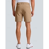 economico Pantaloni Corti da Cerimonia-Per uomo Pantaloncini Pantaloncini eleganti Pantaloncini estivi Pantaloncini da golf Tasche Gamba dritta Liscio Traspirante Asciugatura rapida Lunghezza del ginocchio Esterno Attività commerciale