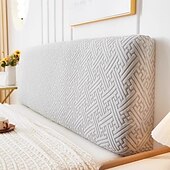 billiga Sängkläder Tillbehör-Stretch sänggavelöverdrag slipcover enfärgad dammskyddande sänggavel skydd överdrag