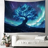 Недорогие Дерево жизни гобелен-Гобелен с мандалой Древо Жизни настенное искусство большой гобелен фреска декор фотографический фон плед занавеска для дома спальни и гостиной