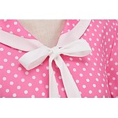 levne Šaty-Retro 50. léta Rockabilly Šaty Houpací šaty Maškarní kostým Dámské Karneval Plesová maškaráda Denní nošení loučení se svobodou nevěsty Dospělé Šaty Šaty pro návrat domů
