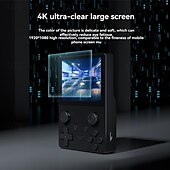 economico Console per videogiochi-lettori di videogiochi portatili retrò console per videogiochi gamepad macchina da gioco tascabile sistema linux x5