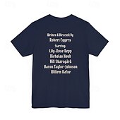 billige Tegneserie- og filmkaraktergrafikk-Nosferatu Vampyrer Dracula T-skjorte Figurer Graphic Til Herre Dame Unisex Voksne Maskerade Varmstempling Fritid / hverdag