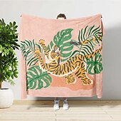 cheap Blankets &amp; Throws-Blankets &amp; Throws, Animal Polyester / Flannel Toison Warmer Soft Comfy Blankets