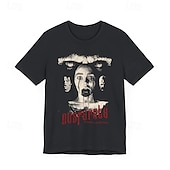 billige Tegneserie- og filmkaraktergrafikk-Nosferatu Vampyrer Dracula T-skjorte Figurer Graphic Til Herre Dame Unisex Voksne Maskerade Varmstempling Fritid / hverdag