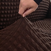 cheap Sofa Cover-Elastic Jacquard Fabric Sofa Cover Stretch Couch Cover Sectional L Shape Sofa Slipcover Corner Case for Living Room 1/2/3/4 Seat