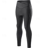 cheap Women&#039;s Pants, Shorts &amp; Skirts-WOSAWE Women&#039;s Cycling Tights Cycling Pants Bike Pants Bike Tights Relaxed Fit Sports Breathable Quick Dry Comfortable Black Grey Clothing Apparel Bike Wear