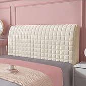 cheap Bedding Accessories-Bed Headboards Cover Slipcover, Dust Proof Stretch Thicken Bed Head Padded Protector Cover, Washable Cooling Headboard Protector Cover