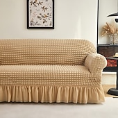 cheap Sofa Cover-Elastic Jacquard Fabric Sofa Cover Stretch Couch Cover Sectional L Shape Sofa Slipcover Corner Case for Living Room 1/2/3/4 Seat