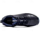 cheap Men&#039;s Golf Shoes-Men&#039;s Black and White Golf Shoes with Spiked Sole, Breathable Upper, and Lightweight Design for Comfort and Support on the Golf Course