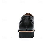levne Formální-pánské hnědé brogue boty s robustní podrážkou, klasický šněrovací design, ležérní styl pro outdoorové i každodenní nošení