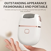 cheap Facial Care Device-Rechargeable Electric Foot Grinder Dead Skin Remover Calluses Feet Scrubber Electric Foot File Dry Dead Cracked Foot Care Repair