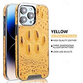 economico Cover per iPhone-telefono Custodia Per iPhone 16 Pro Max Plus iPhone 15 Pro Max iPhone 14 Pro Max iPhone 13 12 Pro Max Per retro Resistente agli urti Retrò pelle sintetica