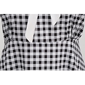 levne Šaty-Retro 50. léta Rockabilly Šaty Houpací šaty Maškarní kostým Dámské Karneval Plesová maškaráda Denní nošení loučení se svobodou nevěsty Dospělé Šaty Šaty pro návrat domů