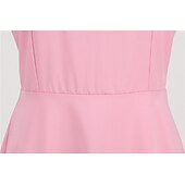 economico Vestiti-Retrò Vintage Anni 1950 Vestito Abito Swing Per donna Carnevale Mascherata Abbigliamento quotidiano Addio al Nubilato Adulti Vestito Abiti per il ritorno