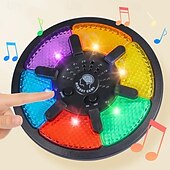זול Party Supplies-לוח משחקי זיכרון אינטראקטיבי עם נורות לד ואפקטים קוליים תרגיל יד-מוח-צעצוע חינוכי לילדים מתנת חג המולד