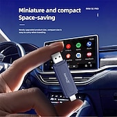 halpa carplay adapterit-carlinkit mini 5 pro carplay langaton sovitin älykäs langaton carplay Android auto usb dongle wifi bluetooth automaattinen yhteys ota päivitys